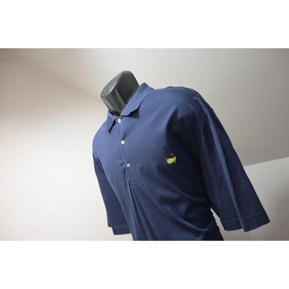 Masters Augusta National Amen Corner Golf Polo Dark Blue Mens Size XL - Picture 1 of 10